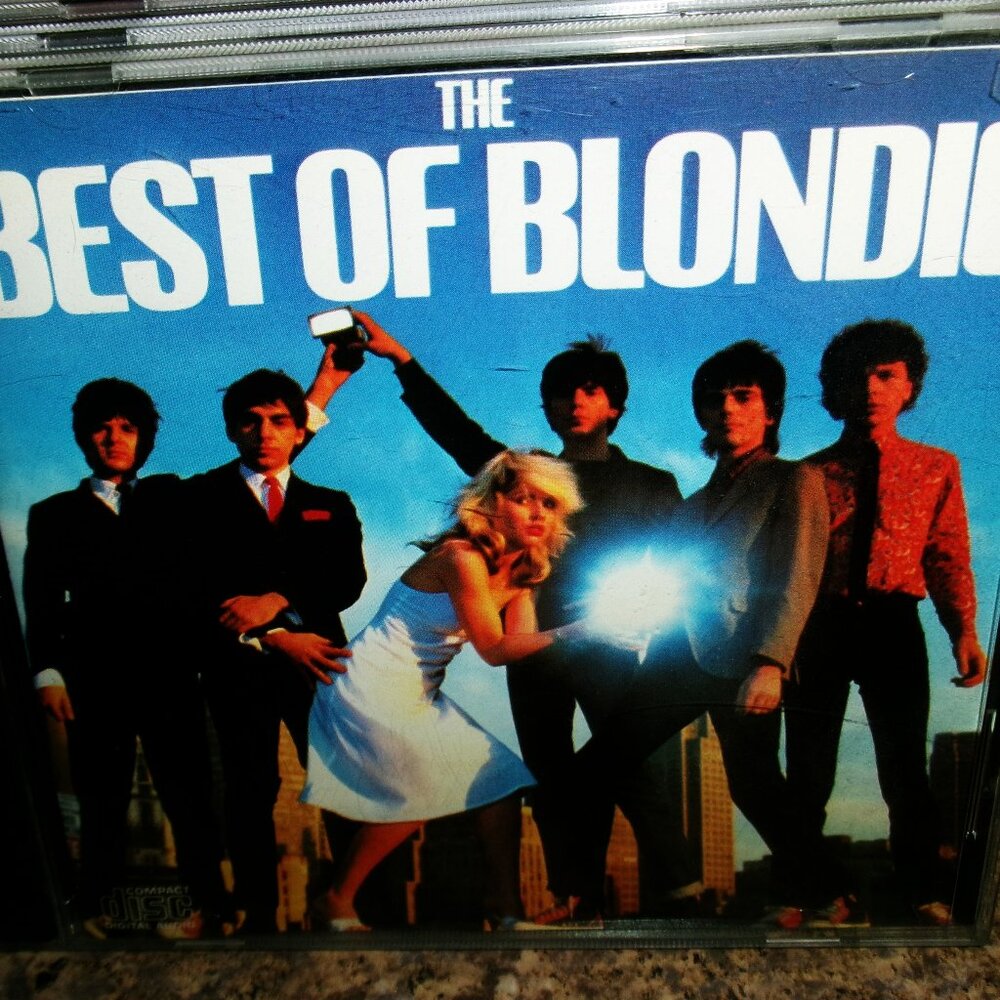 debbie harry & blondie best of cd - cbgb pop runk rock dreaming rapture atomic